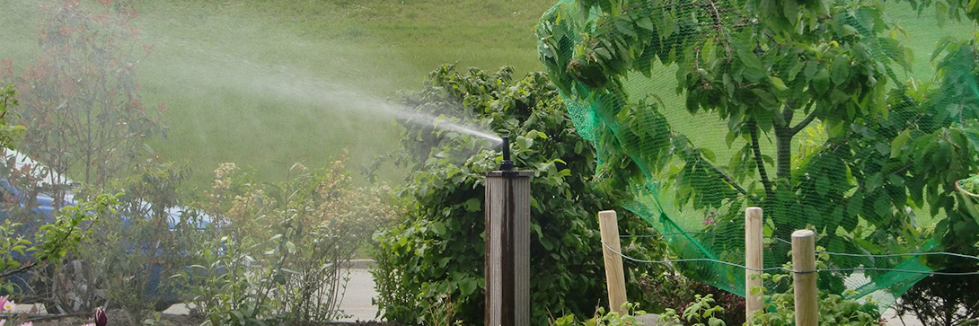 Beregnung und Bewässerung im Garten